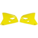 Ufo Radiator Shrouds Scoops Pair Yellow Suzuki RM125 RM250 2001-2008 Replacement. Fixed Price $49.99.