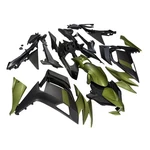 Fairings For Kawasaki ER-6F Ninja 650R 2020 2023 Military Green Black Bodywork. Fixed Price $349.95.