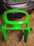93-03 Kawasaki Ninja ZX600E Front Upper Nose Fairing Cowl Complete Mean Green!. Fixed Price $300.00.