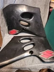 89-96 Suzuki RMX250 Right & Left Radiator Cover Cowl Plastic RM125. Fixed Price $24.99.