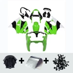 Kit Bodywork For Kawasaki Ninja ZX6R 636 2000-2002 Fairings Green White. Fixed Price $366.95.