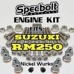 Nickel Wurks Engine Kit For Suzuki RMX250 Specbolt Ti Look. Fixed Price $56.99.