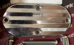 Chrome Ribbed Primary Inspection Cover Harley Dyna Softail 60572-78T 16-532. Fixed Price $23.50.