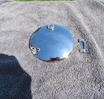 2001 Harley Electra Glide Fuel Gas Tank Console Cover Chrome 61278-02. Fixed Price $27.00.