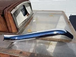 1985-1994 Oem Harley Touring Model Flt Left Rear Exhaust Pipe Heat Shield. Fixed Price $59.99.