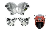 For Suzuki HAYABUSA-GSX1300R; 2008-09-14-15-18-2019;FRONT Turn Signal Lamp Lens. Fixed Price $45.00.