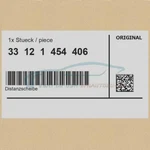 Genuine Bmw 33121454406 - Spacer 2.100MM. Fixed Price $42.68.