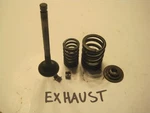 1980-1986 Yamaha XJ650 XJ750 Maxim XJ700 Exhaust Valve & Spring Assm. Fixed Price $20.00.