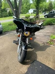 Painted Batwing Fairing Windshield 4 Harley Fld Dyna Switchback 6X9" Spks Holes. Fixed Price $351.00.