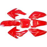 Red Plastics Guard Fairing Fender Kit CRF70 150C 160CC Pit Pro Trail Dirt Bike. Fixed Price $30.74.