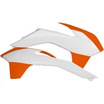 Acerbis Radiator Shrouds White/orange #2314251088 Ktm. Fixed Price $55.76.