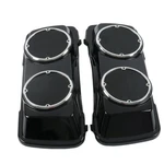 Dual 6.5" Saddlebag Speaker Lids For Harley Electra Street Road Glide 1994-2013. Fixed Price $149.95.