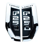 Pair Set Fits For 2017-2022 Left & Right Side Door Fender Emblems Badge Chrome. Fixed Price $165.00.