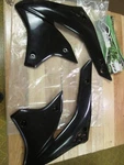 Ufo Rad Cover Set Kawasaki KX450F KXF450 2006-2008 / Black. Fixed Price $26.21.