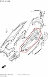 New Oem Suzuki Left Side Cover Gray Grey. Fixed Price $419.95.