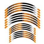 Orange Dirt Bike Mx Wheel Rim Sticker B01B For Yamaha Tt-r 230 24 22 21 20 19. Fixed Price $32.79.