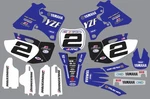 Yamaha Graphics 2000 2001 2002 Blue Black. Fixed Price $133.00.