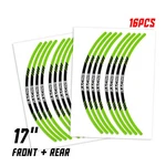 Green STRIPE3 17 Inch Edge Rim Sticker For Ducati 959 Panigale 15 16 18 19. Fixed Price $33.87.
