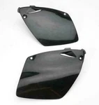Ufo Plastics Side Panels Black Motorcycle Dirt Bike KT03041-001 12-371-33. Fixed Price $42.26.