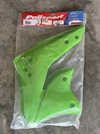 Polisport Radiator Shroud Kawasaki KX250F Green 05 8426200006 64-4184 992310. Fixed Price $26.95.