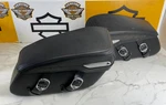 Vintage Harley-davidson Oem Road King Leather Saddlebags Softail. Fixed Price $389.95.