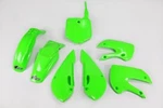 Ufo Green Plastic Kit Kawasaki KX65 01-25 Front Rear Fender Shrouds # Plates. Fixed Price $179.95.