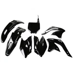 Ufo Plastic Kit Set Complete Black Kawasaki KX450F 2008. Fixed Price $104.99.
