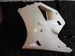 1987-1990 Kawasaki ZX750F Ninja ZX7R Left Side Fairing Lower Mid Cowling New. Fixed Price $339.00.