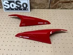 Ducati Monster 937 (21-26) Red Rear Seat Cowl Side Fairings (pair) 482P6991AA. Fixed Price $168.95.