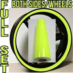 Neon Fluorescent Motorcycle Rim Wrap Wheel Stripes Decals Inner Stickers Tape 17. Fixed Price $39.99.