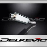 Triumph Street Triple 675R 13-16 Slip On 9" Oval Stainless Exhaust Muffler. Fixed Price $239.99.