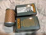 2 Big Twin Harley 1941-64 External Oil Filter Elements 63840-48A. Fixed Price $29.03.