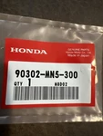 Honda Nut, Plate (6MM) 90302-MN5-300 Oem New A42. Fixed Price $7.50.