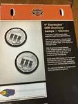 Genuine Harley Daymaker Auxiliary Passing Chrome Forward Lights New B1. Fixed Price $315.00.