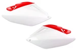 Polisport White, Red Side Number Plates 06-09 CRF250. Fixed Price $34.95.