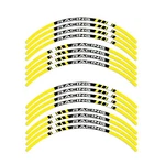 Yellow Stripe 17 Inch Edge Rim Sticker For Yamaha FZ07 MT-07 18 19 20 21. Fixed Price $33.87.