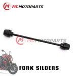 Black Front Fork Sliders Protectors Suzuki Gsx S1000FA 17 18 19. Fixed Price $46.29.
