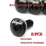 Windscreen Bolts Screw Black For Ninja Z1000SX ZX14. Fixed Price $25.72.