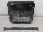 Harley '06 Fxdi Battery Box W/strap, 70379-06, 66017-01, Nice Shape, Used, #3182. Fixed Price $40.00.