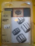 Rear Wheel Spacers Chrome. Harley Sportster 2004 Model 41232-04. Fixed Price $29.95.