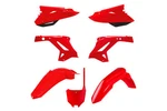 Polisport Red Restyled Plastic Kit Fits 00-01 CR125, CR250. Fixed Price $159.95.