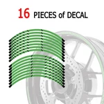 For Suzuki GSXR1000 01-24 23 22 21 Wheel Edge Rim Stickers 17 Inch S02B Green. Fixed Price $27.85.