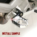 Silver 1.5 In Extend Front Cruise Foot Pegs For 1078RR Brutale 2008+. Fixed Price $104.31.