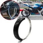 Motorcycle Oval Exhaust Protector Can Cover For Universal 100MM-160MM Motorbike. Fixed Price $14.99.