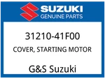 Suzuki Oem Part 31210-41F00 Cover,starting Motor. Fixed Price $16.58.