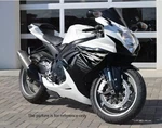 White Black Fairings For 2011-2025 2026 GSXR600 750 Abs Injection Bodywork Kit. Fixed Price $469.99.