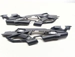 11-14 Triumph Tiger 800 Left & Right Rear Side Fairing Trim Panels Set. Fixed Price $73.30.