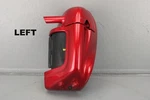 2007 Harley Electra Glide Cvo Front Left Lower Leg Fairing Assembly Candy Cherry. Fixed Price $54.84.