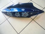 A4. Kymco Agility 50 Rear Right Fairing Blue Side Panel. Fixed Price $22.30.