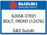 Suzuki Oem Part 62658-37E01 Bolt Rr Cushion Lever Fr (12X. Fixed Price $17.84.